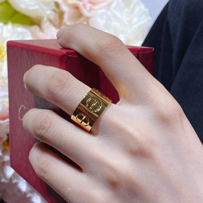 [Angela Jewellery]LOVE 11MM LARGE RING