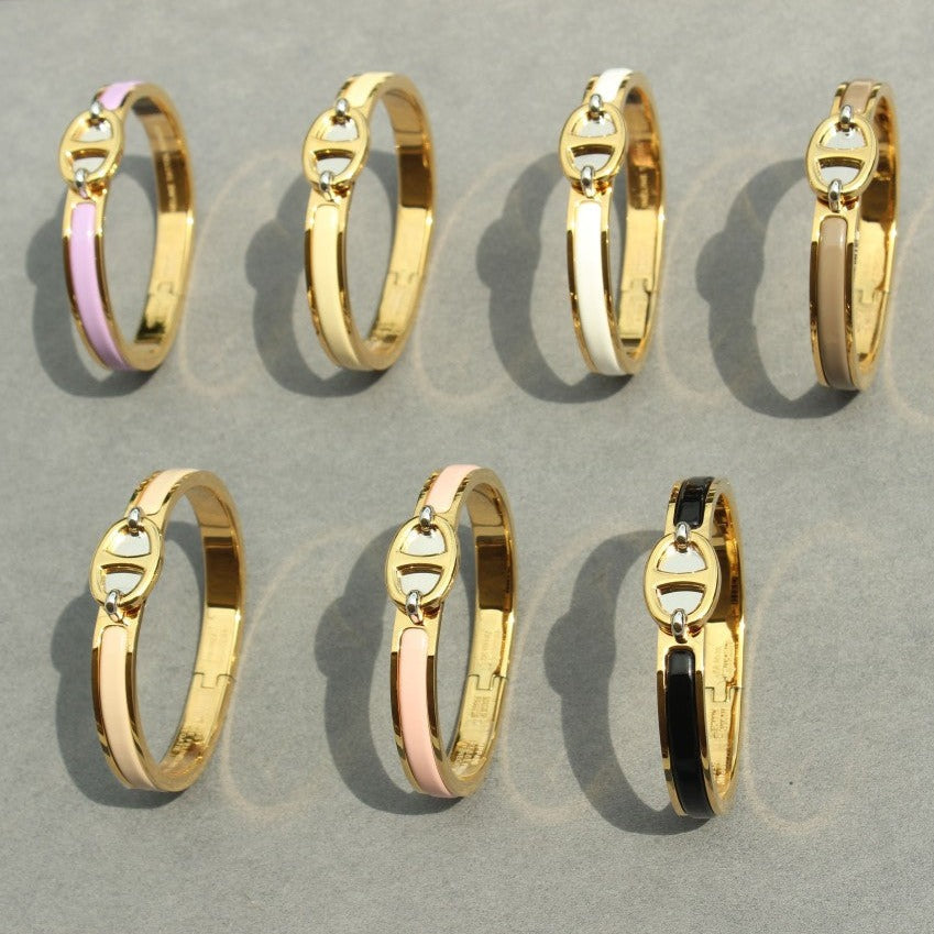 [Angela Jewellery]CLIC CHAINE GOLD BRACELET