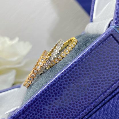 [Angela Jewellery]BEE LOVE DIAMOND PAVED SMALL RING