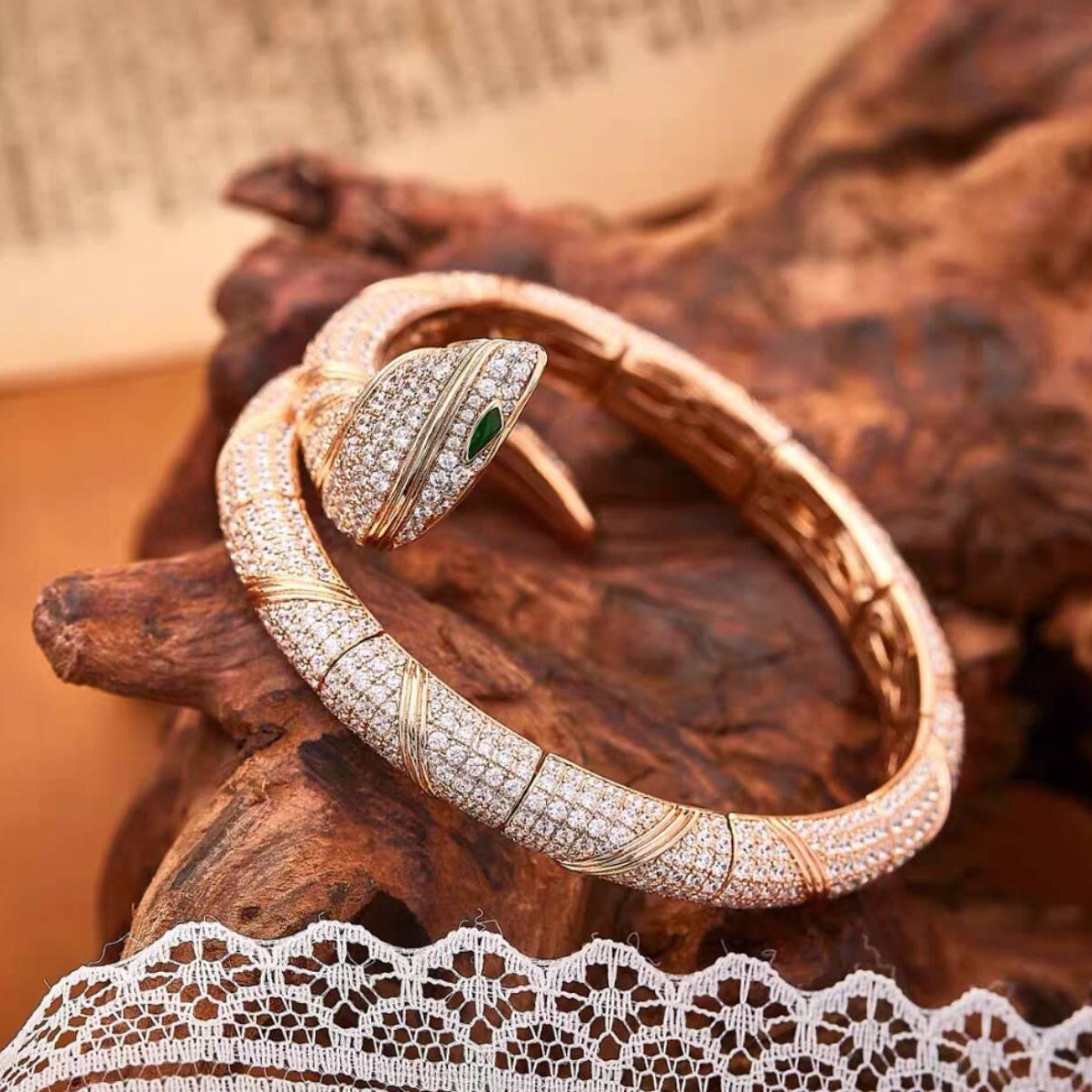 [Angela Jewellery]HAUTE COUTURE GOLD SERPENTI BRACELET