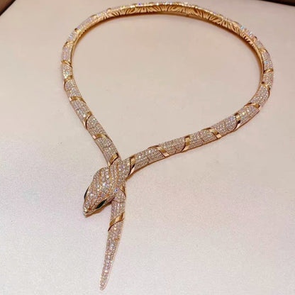 [Angela Jewellery]HAUTE COUTURE GOLD SERPENTI NECKLACE