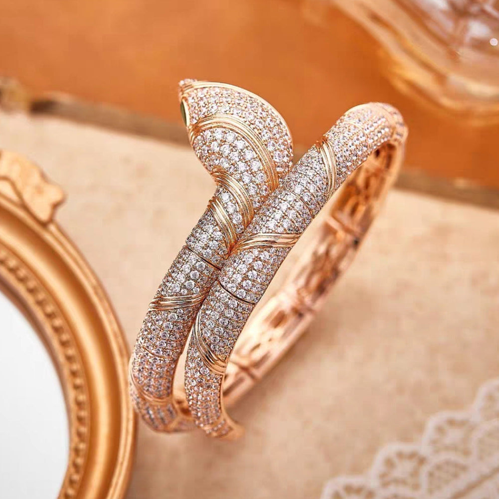 [Angela Jewellery]HAUTE COUTURE GOLD SERPENTI BRACELET