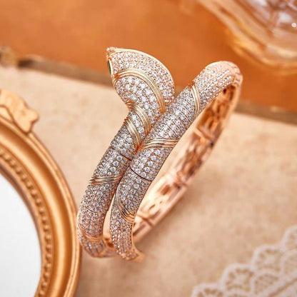 [Angela Jewellery]HAUTE COUTURE GOLD SERPENTI BRACELET