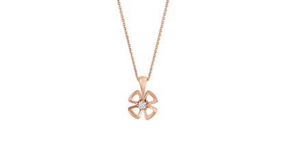 [Angela Jewellery]FIOREVER NECKLACE DIAMOND CENTER