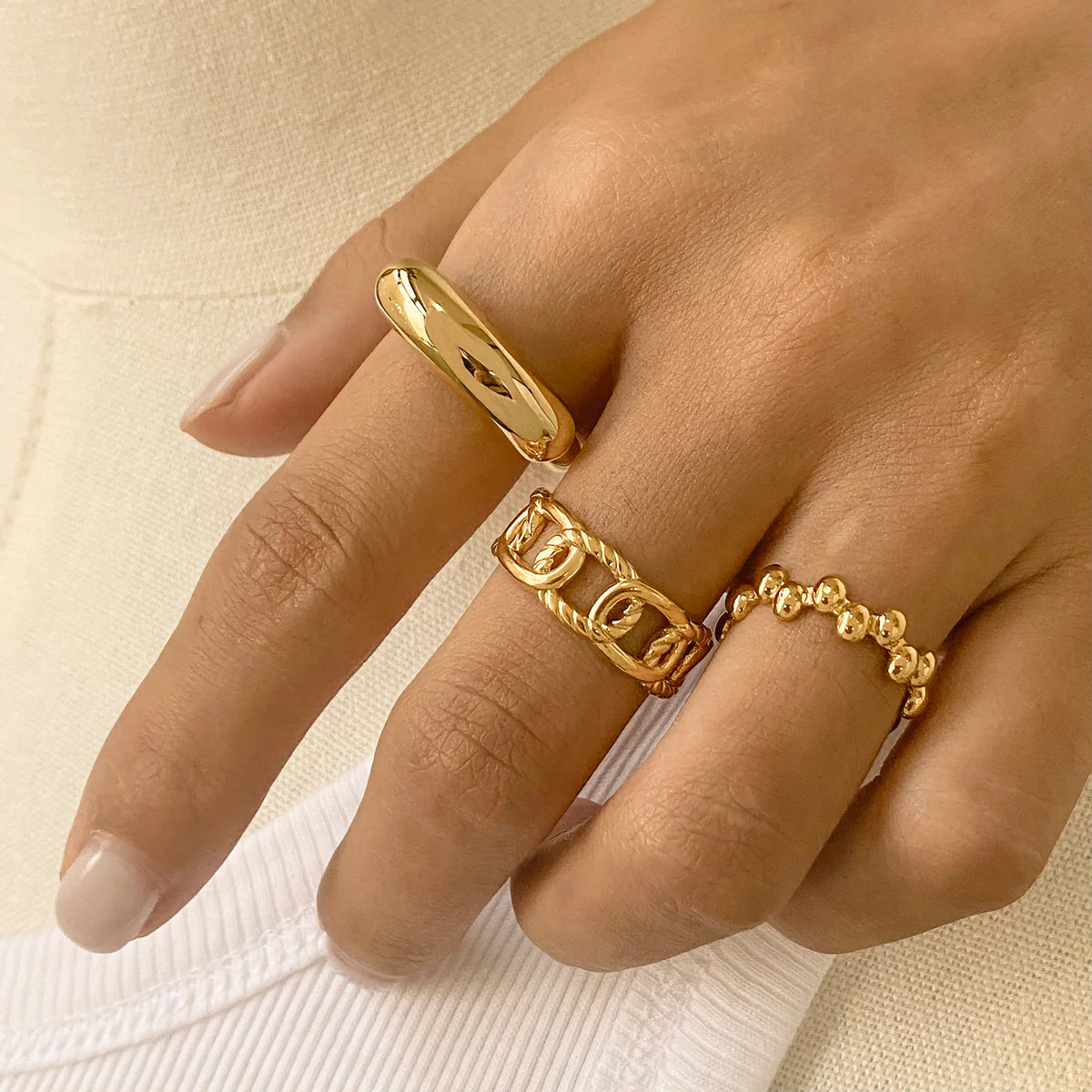 Emeline Gold Ring
