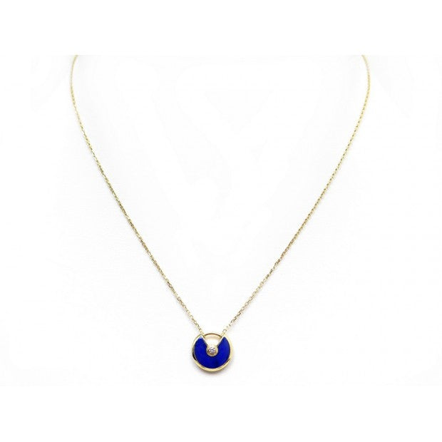 [Angela Jewellery]AMULETTE ROSE GOLD AGATE NECKLACE