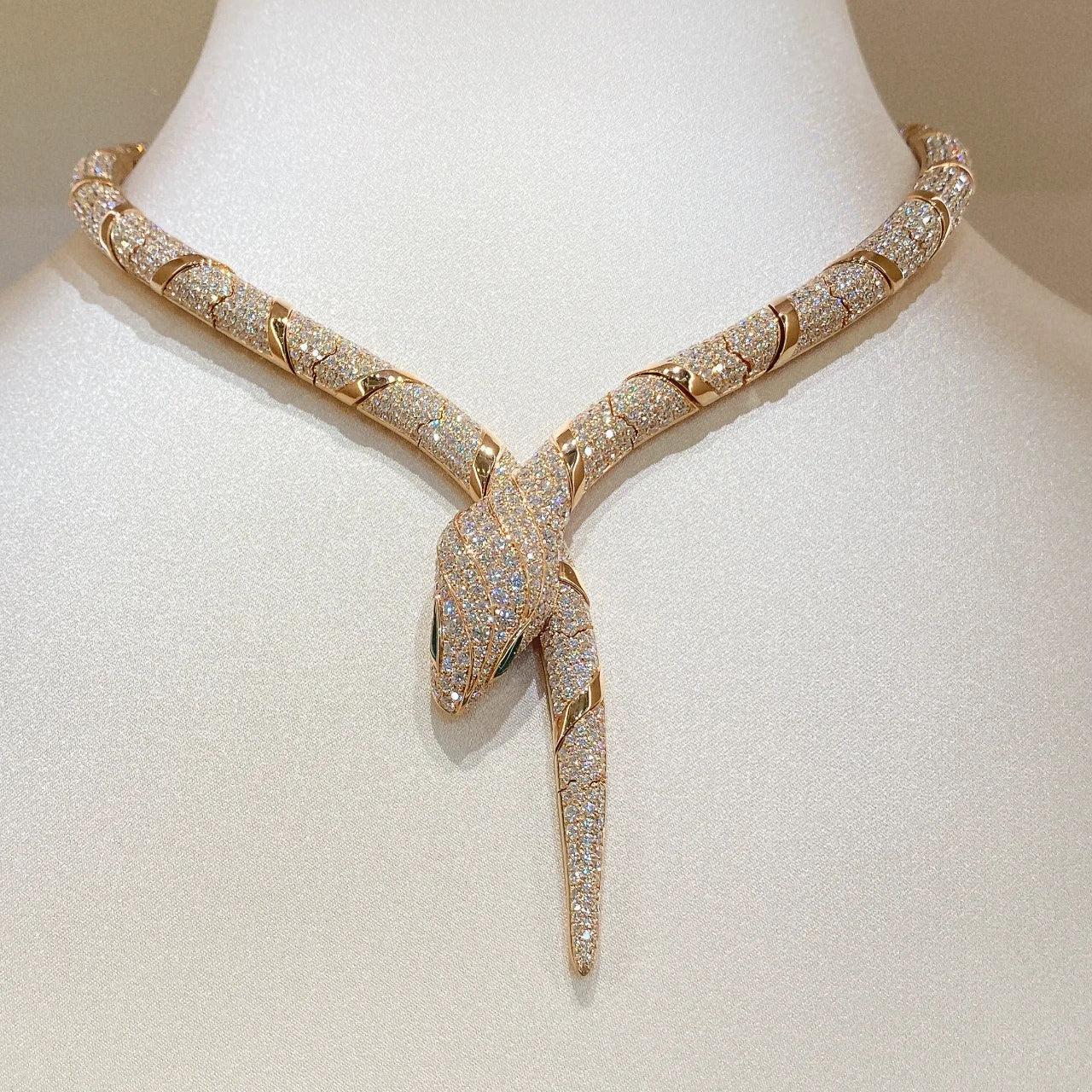 [Angela Jewellery]HAUTE COUTURE GOLD SERPENTI NECKLACE