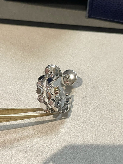 [Angela Jewellery]Hollow Design Four-Leaf Clover Flower Shape Ring