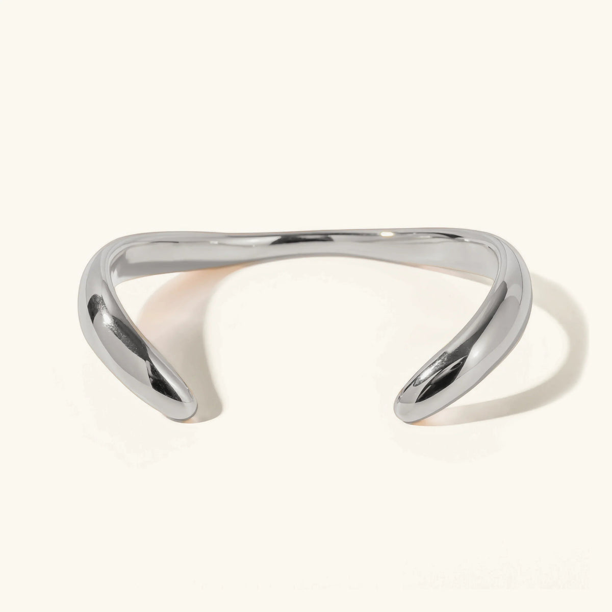Audrina Contemporary Gold Bangle