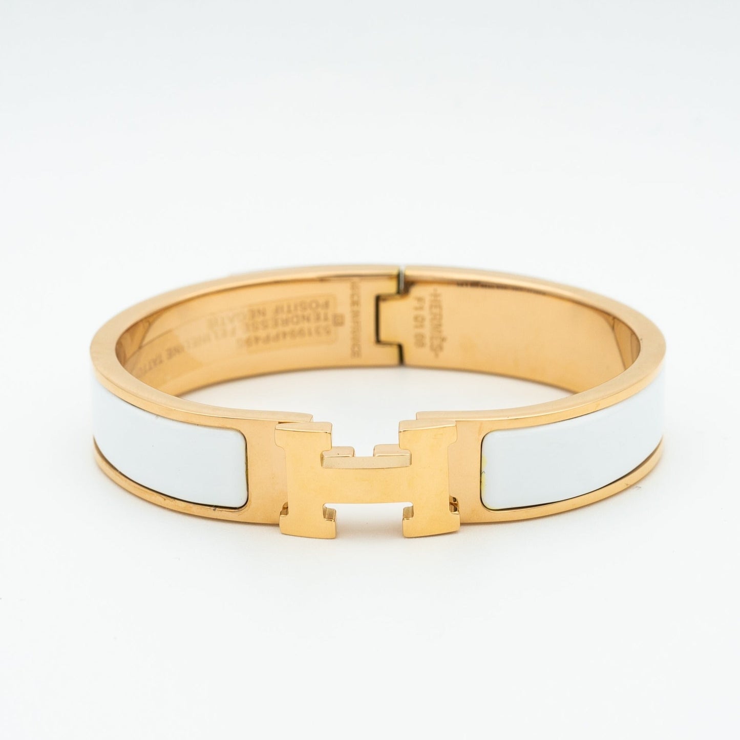 [Angela Jewellery]H WHITE BRACELET