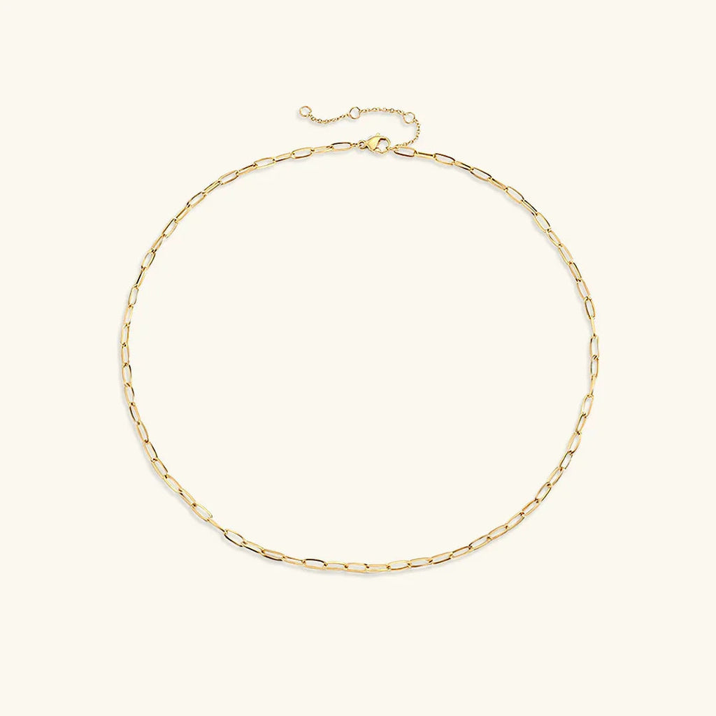 Nadia Paperclip Chain Necklace
