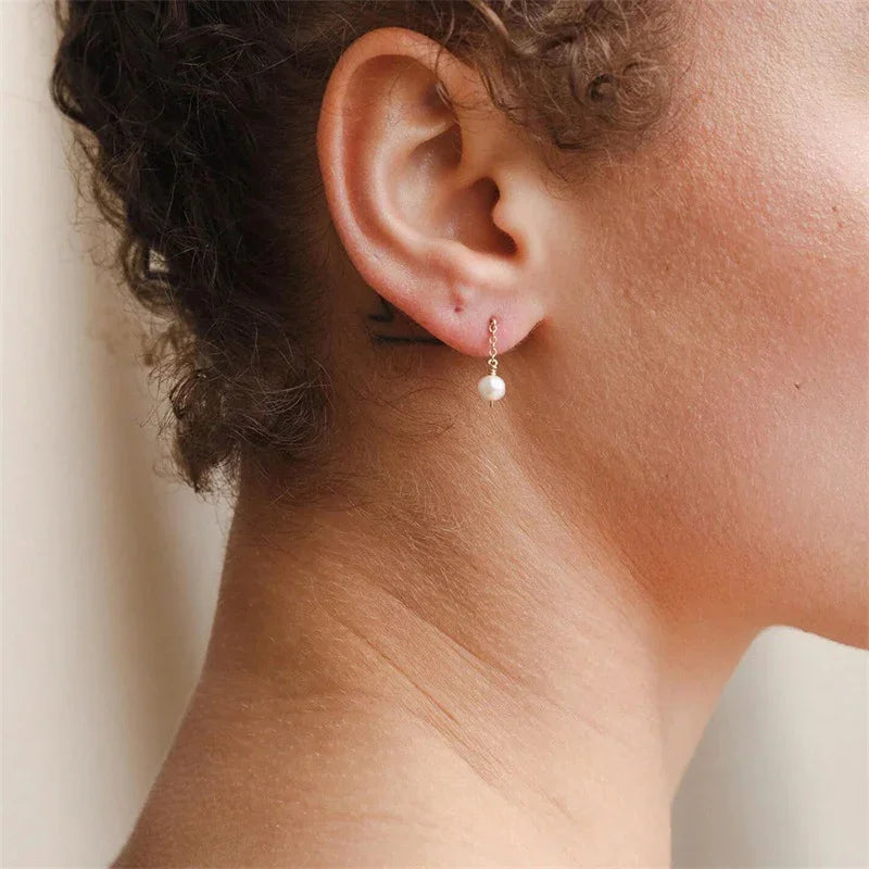 Dorothy Pearl Earrings