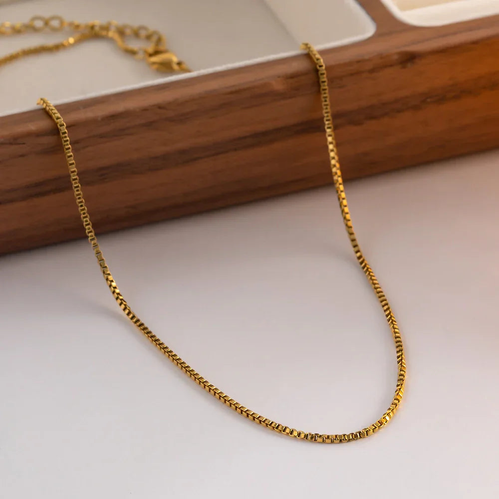 Geordyn Gold Chain Necklace