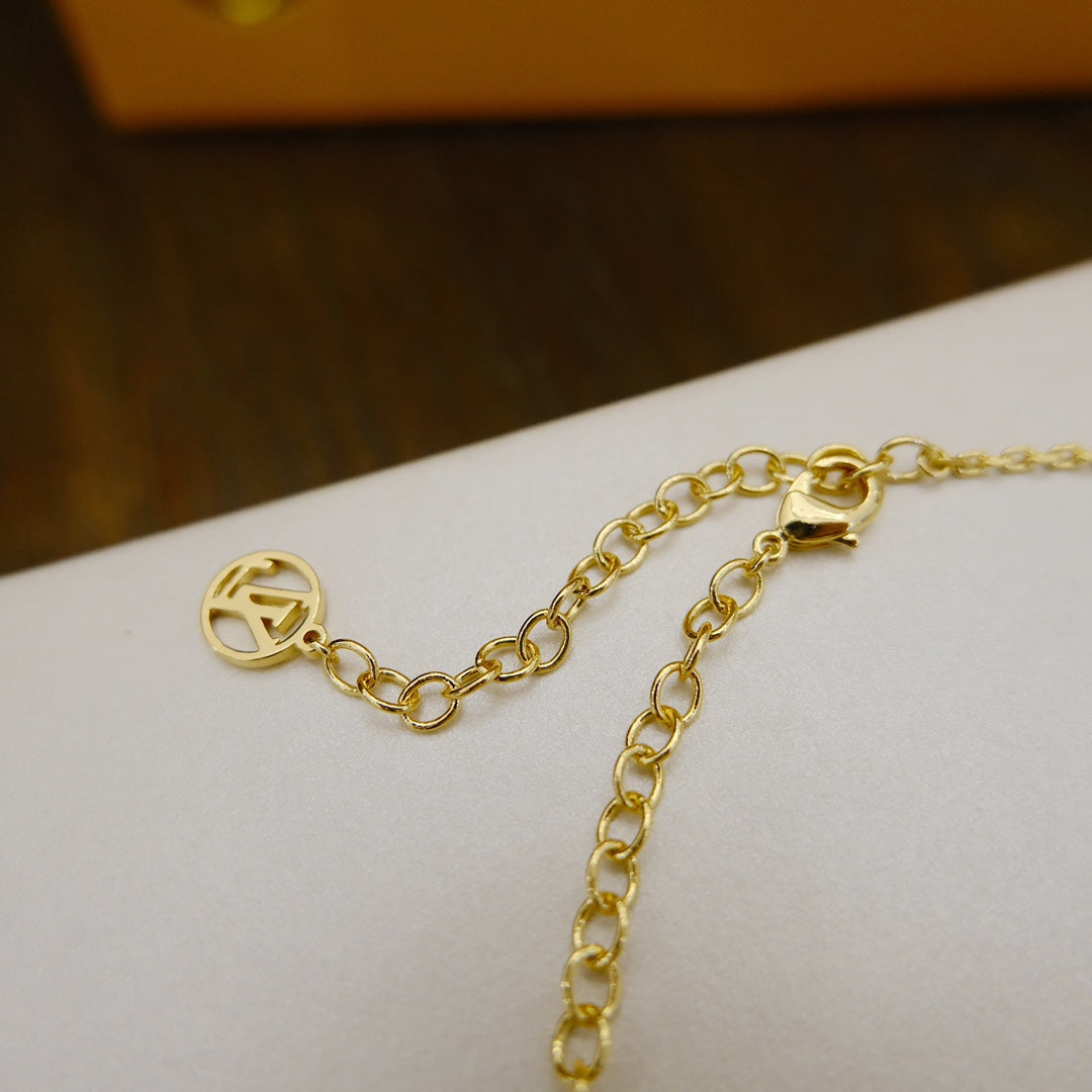 [Angela Jewellery]BLOOMING SUPPLE NECKLACE BRASS