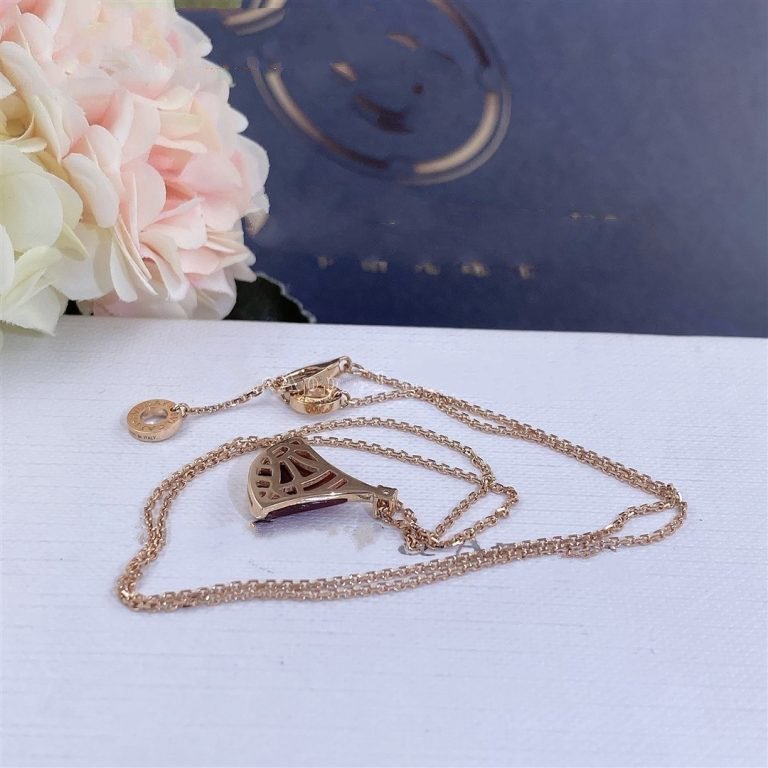 [Angela Jewellery]DREAM NECKLACE CARNELIAN 1 DIAMOND