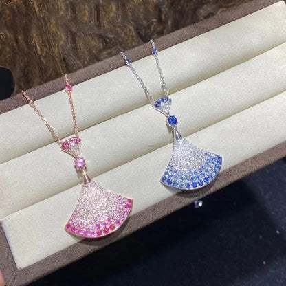 [Angela Jewellery]DREAM NECKLACE AGATE SILVER DIAMOND