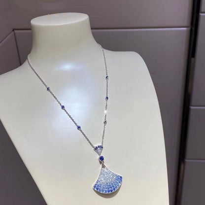 [Angela Jewellery]DREAM NECKLACE AGATE SILVER DIAMOND