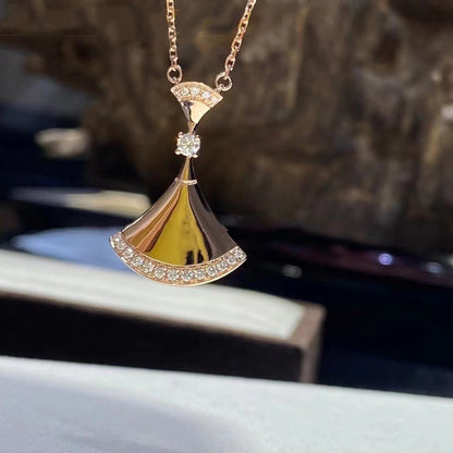 [Angela Jewellery]DREAM NECKLACE PINK GOLD DIAMOND