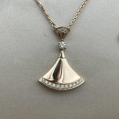 [Angela Jewellery]DREAM NECKLACE PINK GOLD DIAMOND