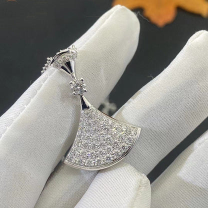 [Angela Jewellery]DREAM NECKLACE SILVER FULL DIAMOND