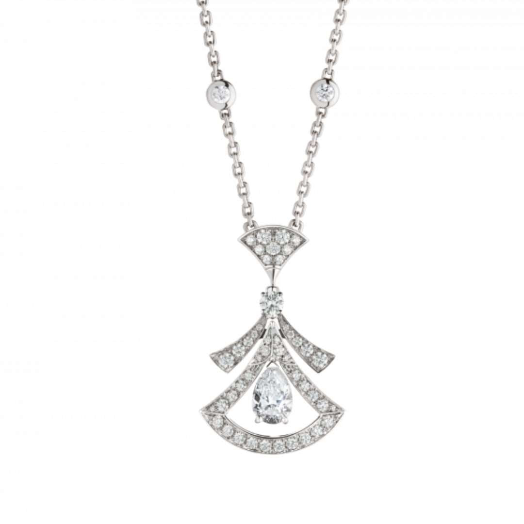 [Angela Jewellery]DREAM NECKLACE WHITE DIAMOND SILVER