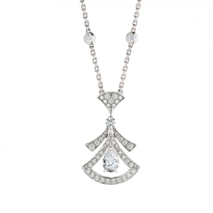 [Angela Jewellery]DREAM NECKLACE WHITE DIAMOND SILVER