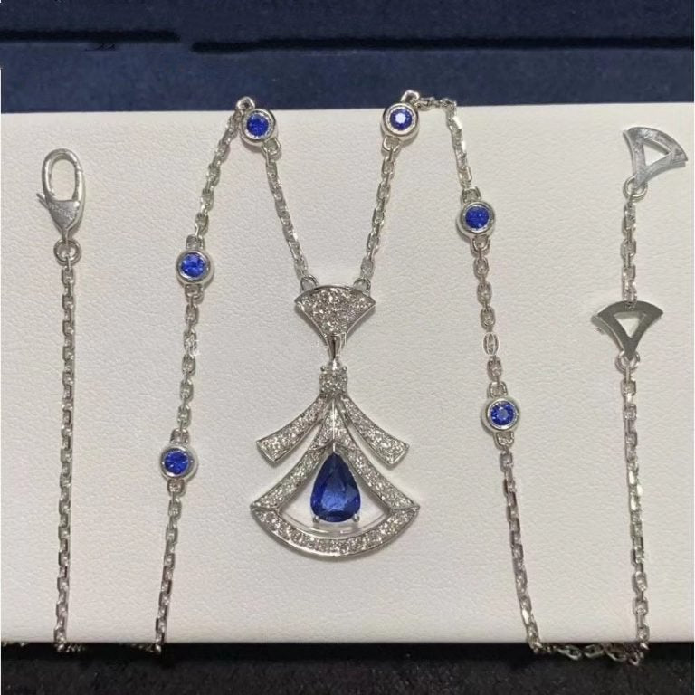 [Angela Jewellery]DREAM NECKLACE AGATE DIAMOND SILVER
