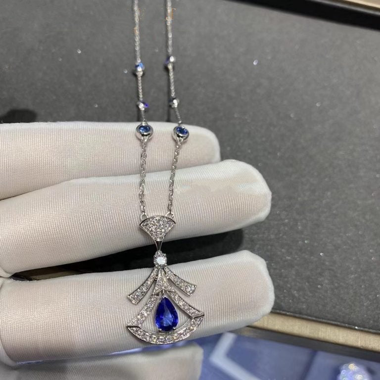 [Angela Jewellery]DREAM NECKLACE AGATE DIAMOND SILVER