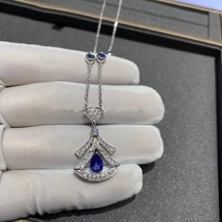 [Angela Jewellery]DREAM NECKLACE AGATE DIAMOND SILVER