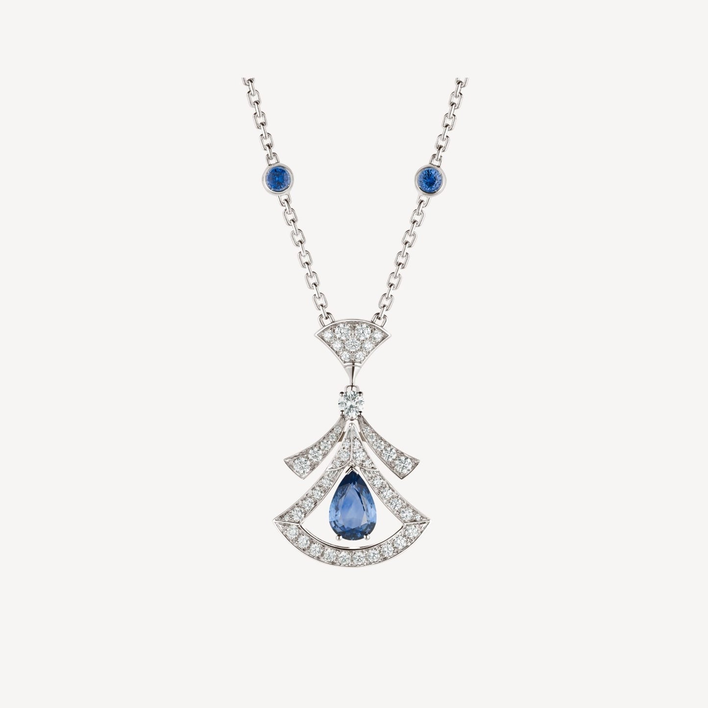 [Angela Jewellery]DREAM NECKLACE AGATE DIAMOND SILVER
