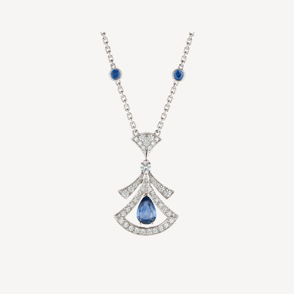 [Angela Jewellery]DREAM NECKLACE AGATE DIAMOND SILVER