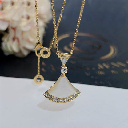 [Angela Jewellery]DREAM NECKLACE MOP GOLD DIAMOND