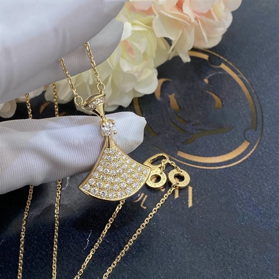 [Angela Jewellery]DREAM NECKLACE GOLD FULL DIAMOND