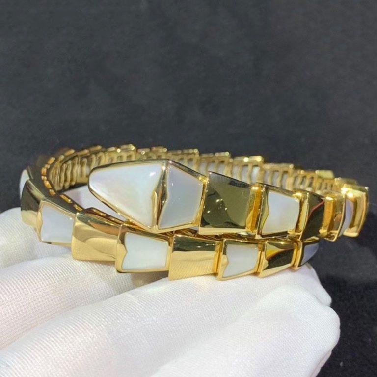 [Angela Jewellery]SERPENTI BRACELET MOP GOLD