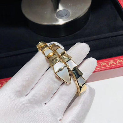 [Angela Jewellery]SERPENTI BRACELET MOP GOLD