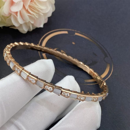 [Angela Jewellery]SERPENTI BRACELET PINK GOLD MOP DIAMOND