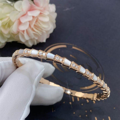 [Angela Jewellery]SERPENTI BRACELET PINK GOLD MOP DIAMOND
