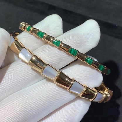 [Angela Jewellery]SERPENTI BRACELET PINK GOLD MOP