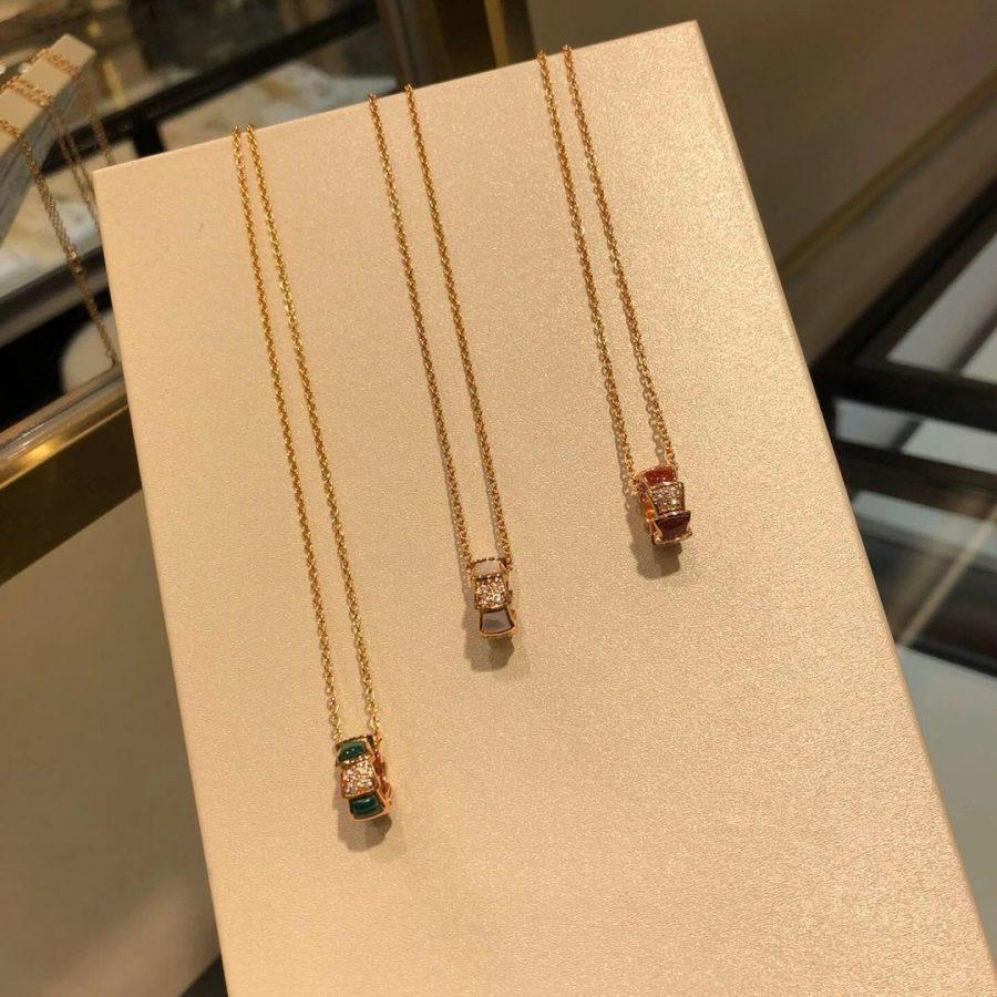 [Angela Jewellery]SERPENTI PEDANT DIAMOND NECKLACE