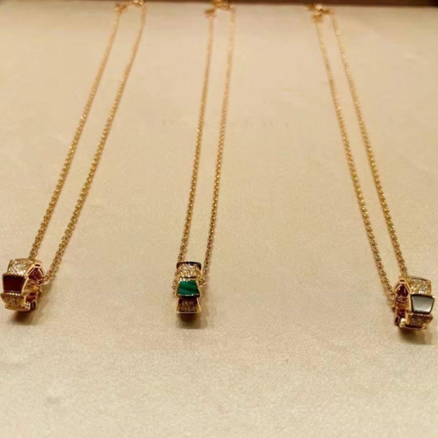 [Angela Jewellery]SERPENTI PEDANT DIAMOND NECKLACE