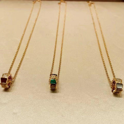[Angela Jewellery]SERPENTI PEDANT DIAMOND NECKLACE