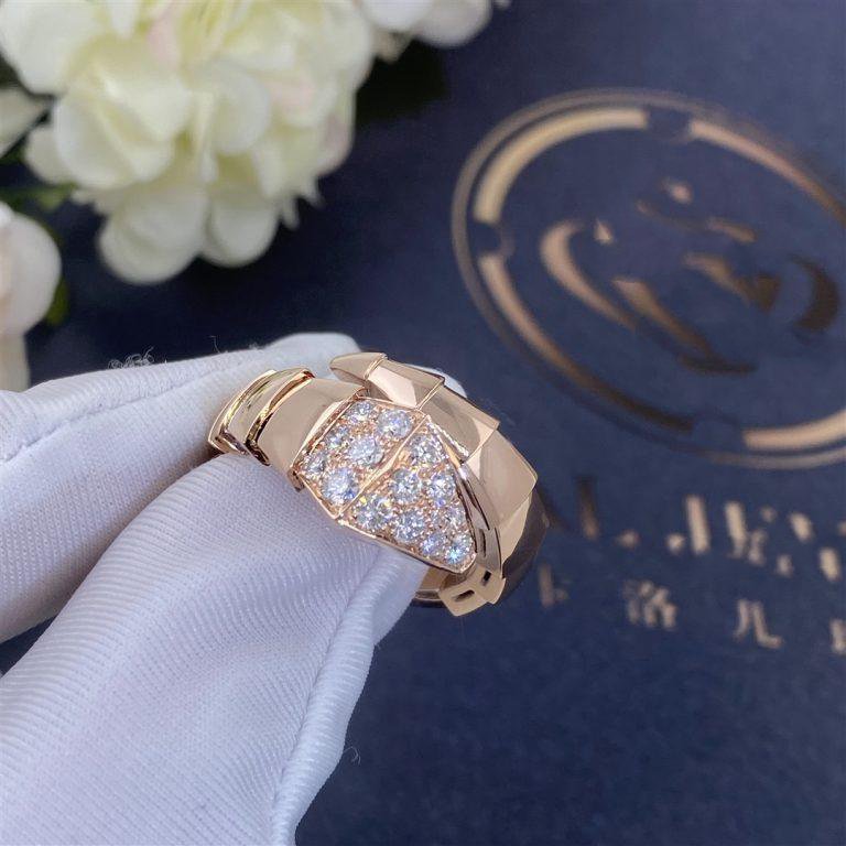 [Angela Jewellery]SERPENTI RING PINK GOLD DIAMOND
