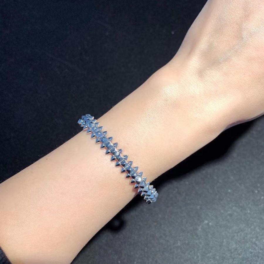 [Angela Jewellery]CLASH SILVER BRACELET