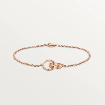 [Angela Jewellery]LOVE BRACELET DOUBLE RING