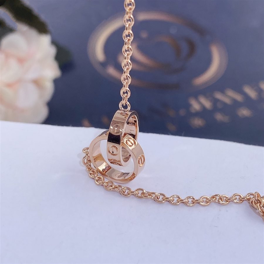 [Angela Jewellery]LOVE BRACELET DOUBLE RING