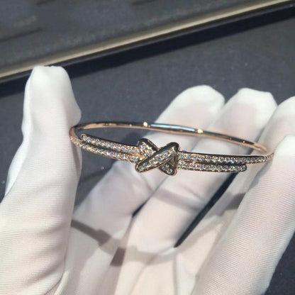 [Angela Jewellery]JEUX DE BRACELET DIAMONDS PINK GOLD