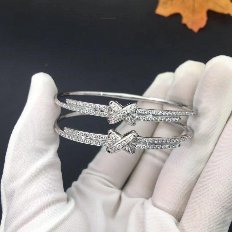 [Angela Jewellery]JEUX DE BRACELET DIAMONDS SILVER