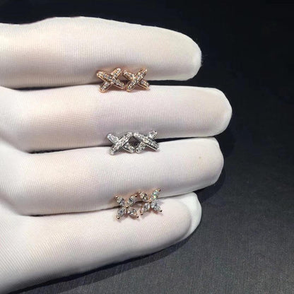 [Angela Jewellery]JEUX DE DIAMOND EARRINGS