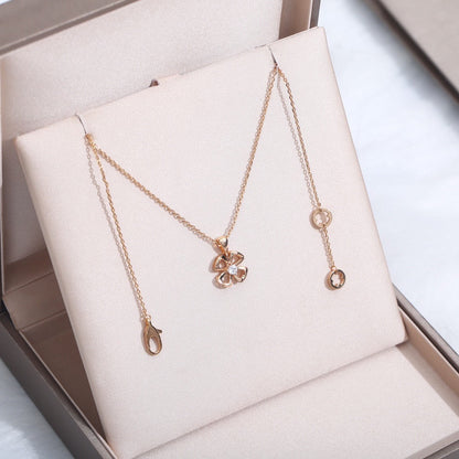 [Angela Jewellery]FIOREVER NECKLACE DIAMOND CENTER