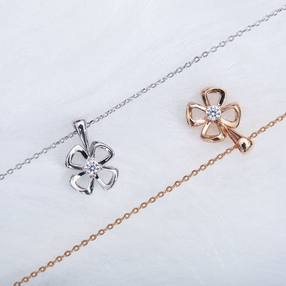 [Angela Jewellery]FIOREVER NECKLACE DIAMOND CENTER